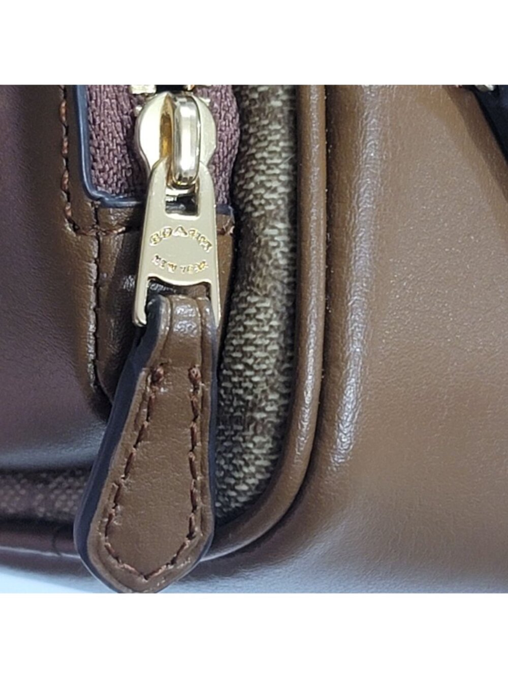 Coach Bag Charm Mini Backpack Key Ring - Picture 4 of 8